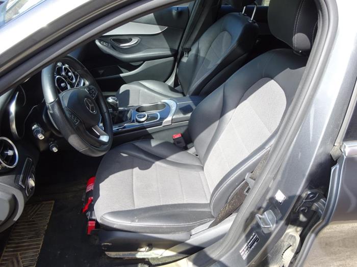 Mercedes C Estate C-180 BlueTEC, C-180 d 1.6 16V Sloopvoertuig (2018, Grijs)