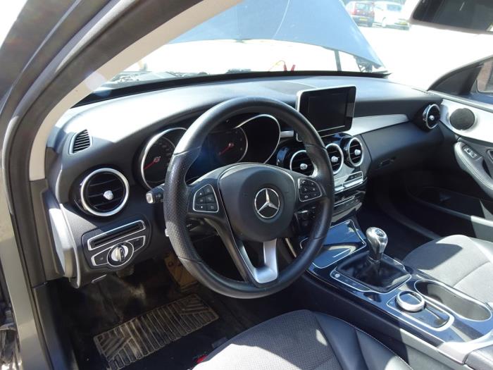 Mercedes C Estate C-180 BlueTEC, C-180 d 1.6 16V Sloopvoertuig (2018, Grijs)