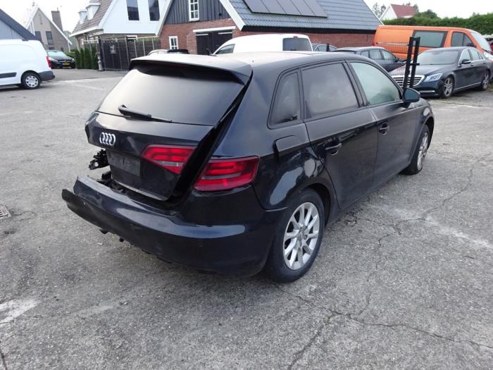 Audi A3 Sportback 1.2 TFSI 16V Sloopvoertuig (2013, Zwart)