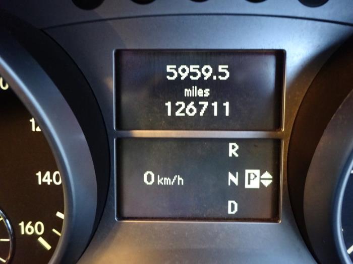 Mercedes ML II 3.0 ML-320 CDI 4-Matic V6 24V Sloopvoertuig (2007, Zwart)