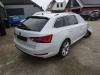 Skoda Superb Combi 1.6 TDI Sloopvoertuig (2017, Wit)