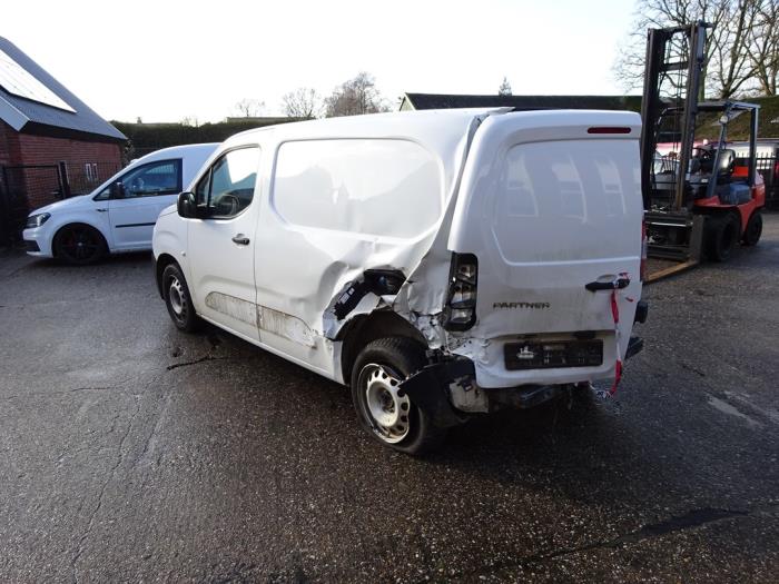 Peugeot Partner 1.6 BlueHDi 100 Sloopvoertuig (2019, Wit)