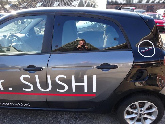 Smart Forfour 1.0 12V Sloopvoertuig (2017, Grijs)