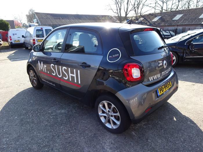Smart Forfour 1.0 12V Sloopvoertuig (2017, Grijs)
