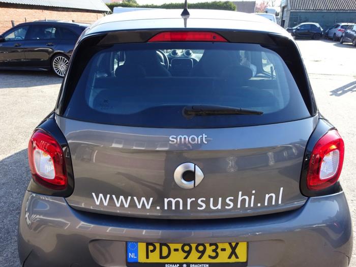 Smart Forfour 1.0 12V Sloopvoertuig (2017, Grijs)