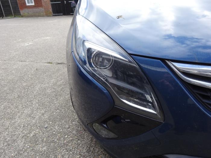 Opel Zafira Tourer 1.4 Turbo 16V EcoFLEX Sloopvoertuig (2016, Blauw)