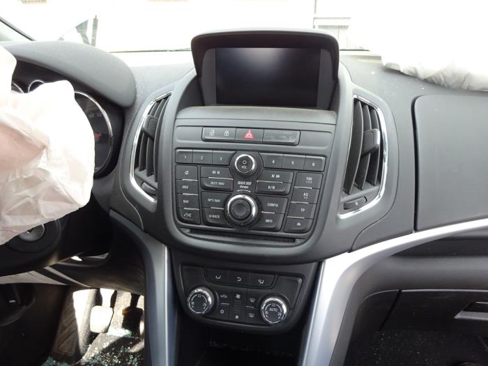 Opel Zafira Tourer 1.4 Turbo 16V EcoFLEX Sloopvoertuig (2016, Blauw)