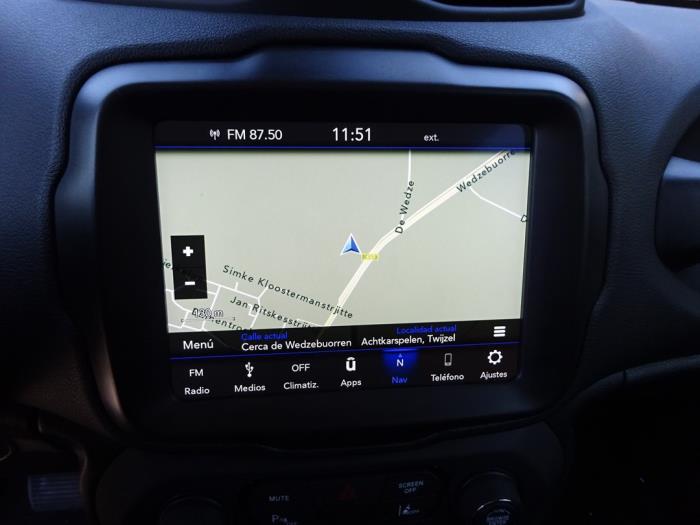 Jeep Renegade 1.4 Multi Air 16V Sloopvoertuig (2018, Zwart)