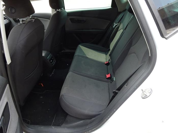 Seat Leon 1.6 TDI 16V Sloopvoertuig (2019, Wit)