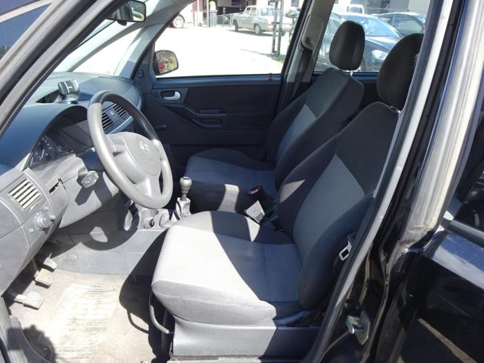 Opel Meriva 1.4 16V Twinport Sloopvoertuig (2005, Zwart)