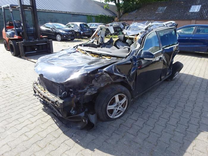 Volkswagen Golf VI Variant 1.6 TDI 16V 105 Sloopvoertuig (2011, Zwart)