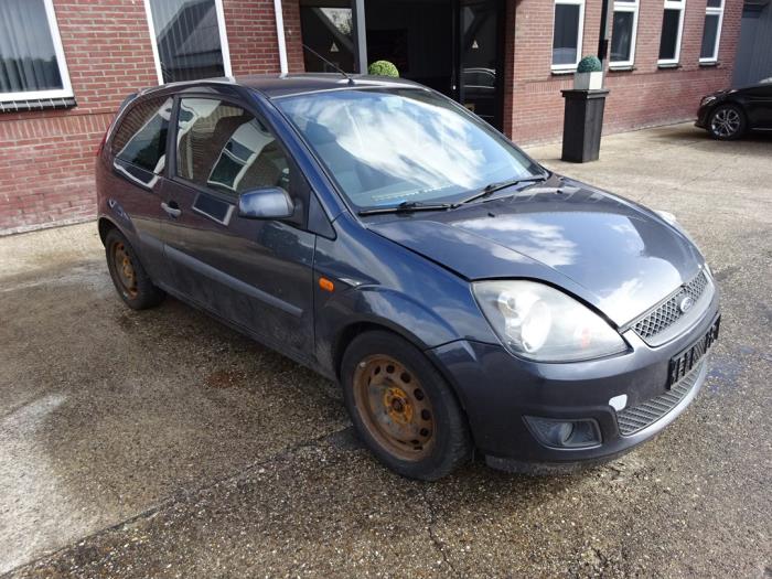 Ford Fiesta 5 1.4 TDCi Sloopvoertuig (2007, Grijs)