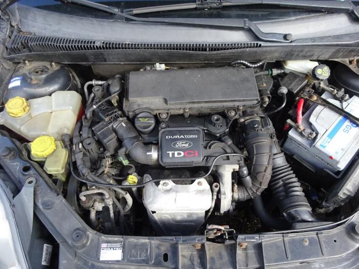 Ford Fiesta 5 1.4 TDCi Sloopvoertuig (2007, Grijs)