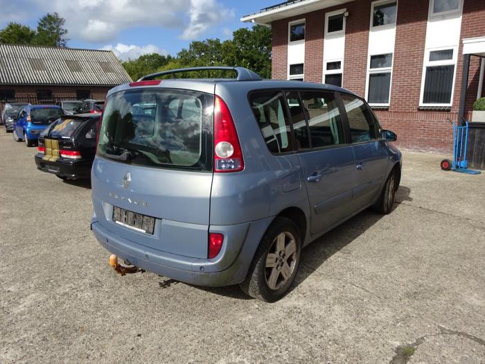 Renault Espace 2.0 16V Turbo Sloopvoertuig (2005, Blauw)