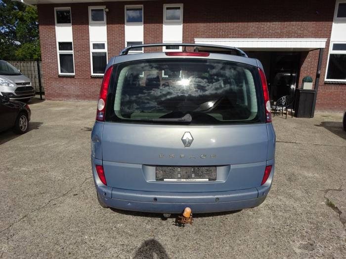 Renault Espace 2.0 16V Turbo Sloopvoertuig (2005, Blauw)
