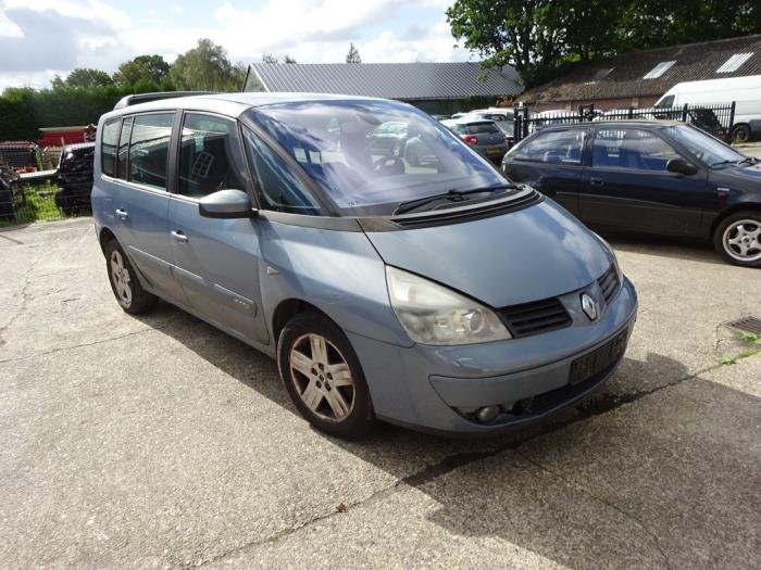 Renault Espace 2.0 16V Turbo Sloopvoertuig (2005, Blauw)