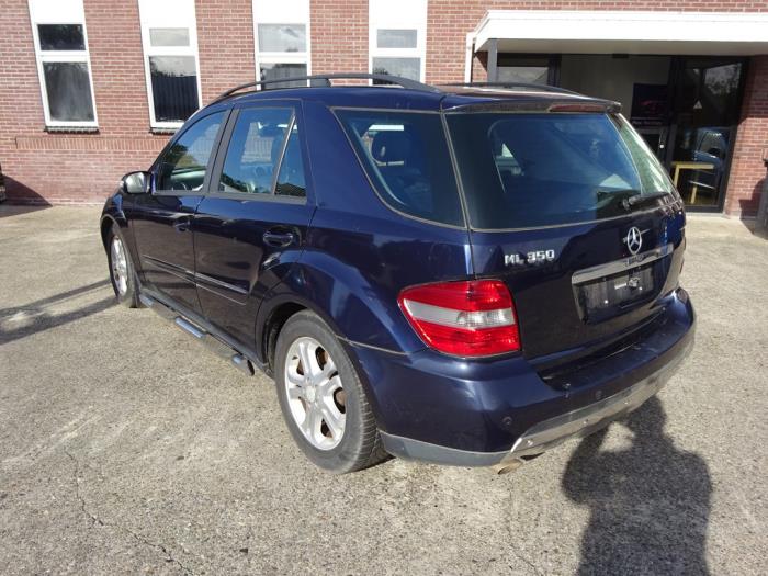 Mercedes ML II 3.5 350 4-Matic V6 24V Sloopvoertuig (2006, Blauw)