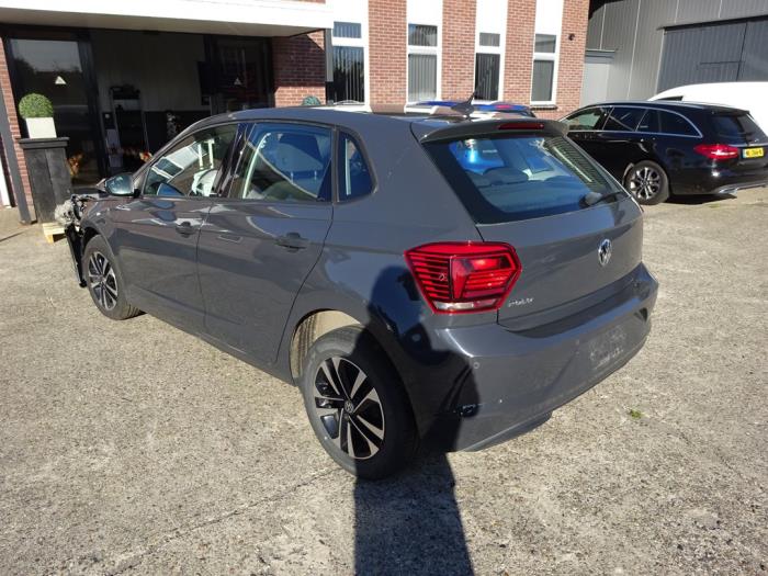 Volkswagen Polo VI 1.6 TDI 16V 80 Sloopvoertuig (2019, Grijs)