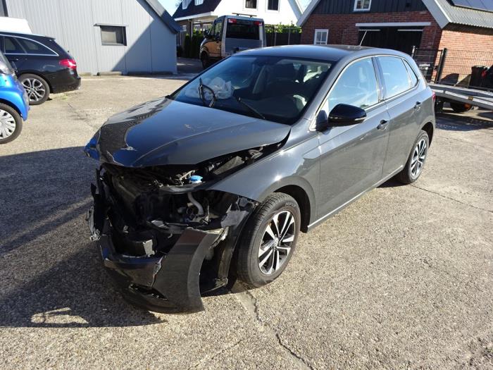 Volkswagen Polo VI 1.6 TDI 16V 80 Sloopvoertuig (2019, Grijs)
