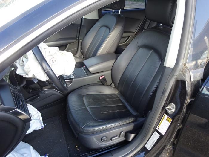 Audi A7 Sportback 3.0 V6 24V TFSI Quattro Sloopvoertuig (2012, Zwart)