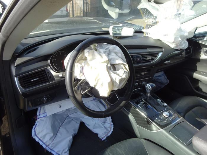 Audi A7 Sportback 3.0 V6 24V TFSI Quattro Sloopvoertuig (2012, Zwart)