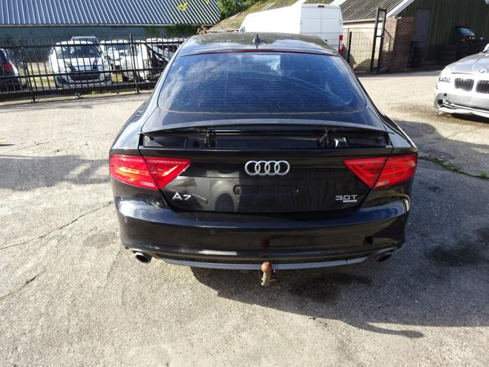 Audi A7 Sportback 3.0 V6 24V TFSI Quattro Sloopvoertuig (2012, Zwart)