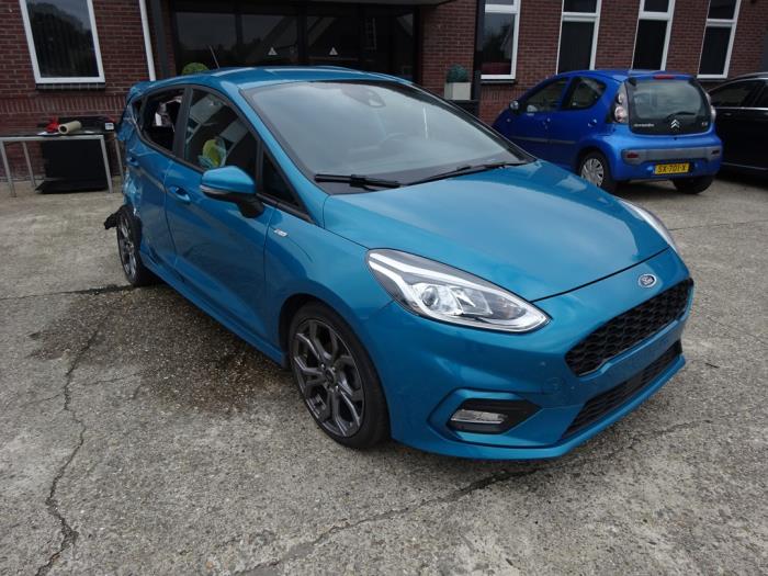 Ford Fiesta 7 1.0 EcoBoost 12V 100 Sloopvoertuig (2018, Blauw)