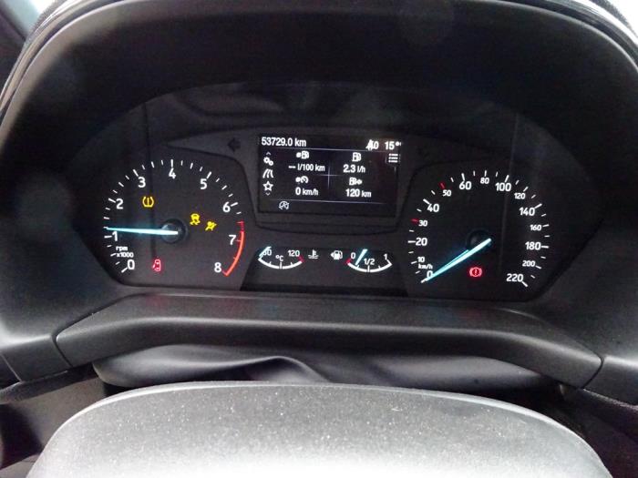 Ford Fiesta 7 1.0 EcoBoost 12V 100 Sloopvoertuig (2018, Blauw)