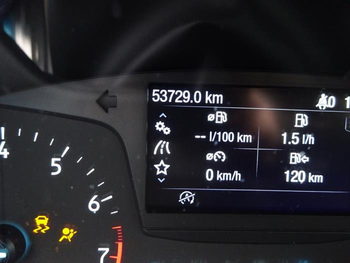 Ford Fiesta 7 1.0 EcoBoost 12V 100 Sloopvoertuig (2018, Blauw)
