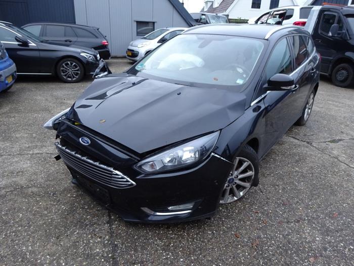 Ford Focus 3 Wagon 1.5 TDCi Sloopvoertuig (2016, Zwart)
