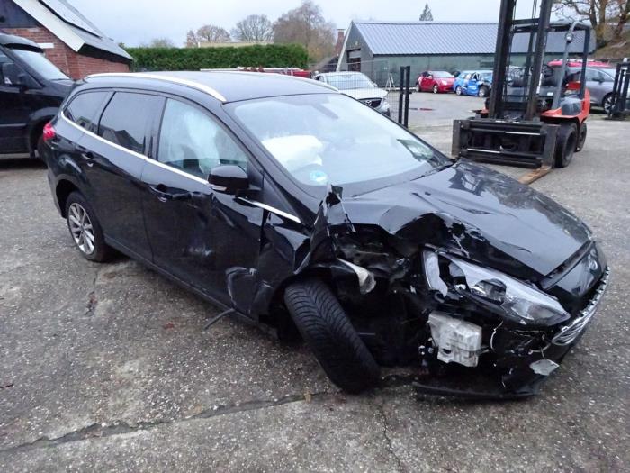 Ford Focus 3 Wagon 1.5 TDCi Sloopvoertuig (2016, Zwart)