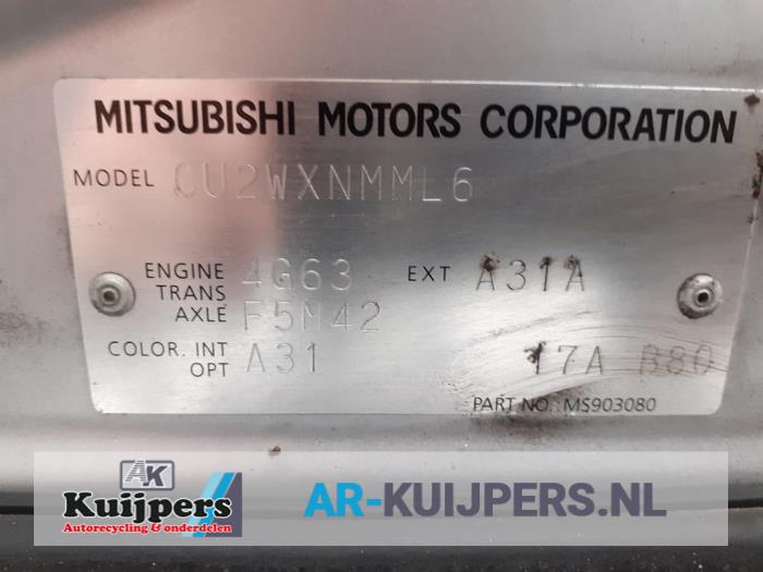Mitsubishi Outlander 03-