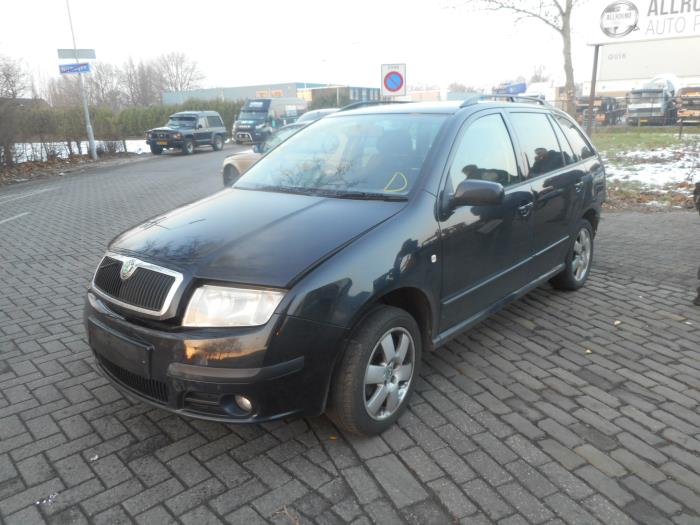 Skoda Fabia 1.2 HTP Sloopvoertuig (2007, Zwart)