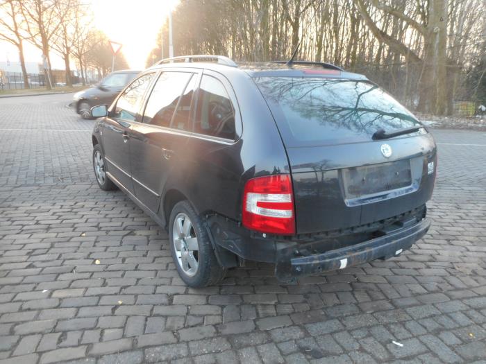 Skoda Fabia 1.2 HTP Sloopvoertuig (2007, Zwart)