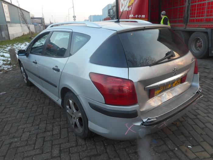 Peugeot 407 SW 1.6 HDi 16V Sloopvoertuig (2005, Zilvergrijs)