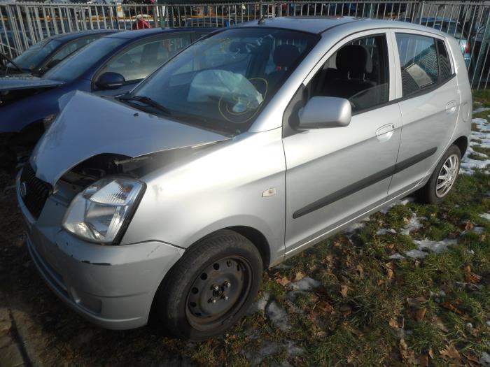 Kia Picanto 1.0 12V Sloopvoertuig (2006, Zilvergrijs)