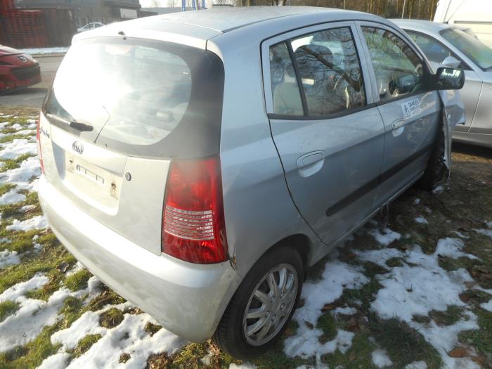 Kia Picanto 1.0 12V Sloopvoertuig (2006, Zilvergrijs)