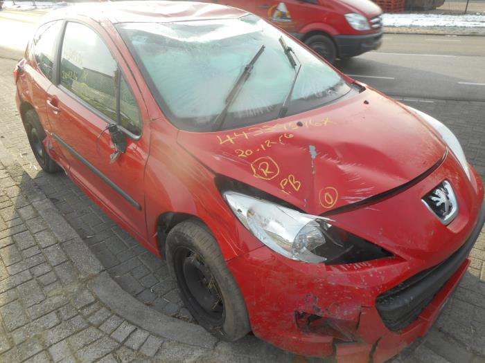 Peugeot 207/207+ 1.4 HDi Sloopvoertuig (2010, Rood)