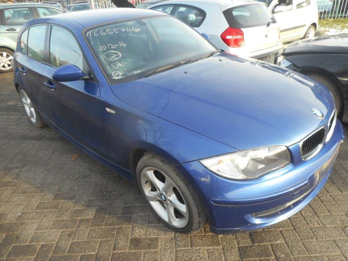 BMW 1-Serie Sloopvoertuig (2007, Blauw)