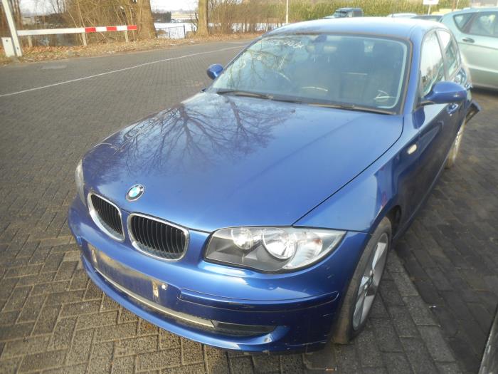 BMW 1-Serie Sloopvoertuig (2007, Blauw)