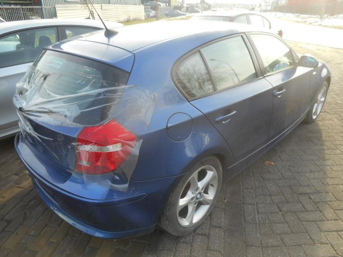 BMW 1-Serie Sloopvoertuig (2007, Blauw)