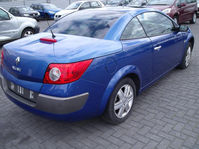 Renault Megane Schadevoertuig (2006, Blauw)