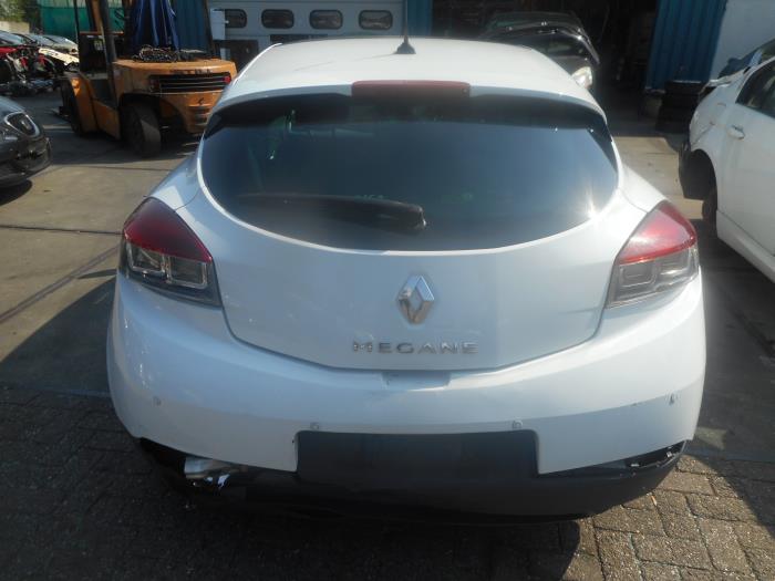 Renault Megane III Coupe 1.5 dCi 105 Schadevoertuig (2010, Wit)
