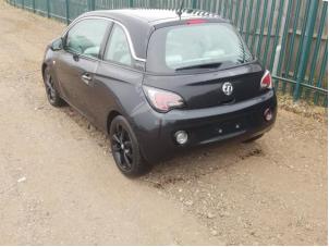 Opel Adam 1.2 16V Schadevoertuig (2013, Zwart)