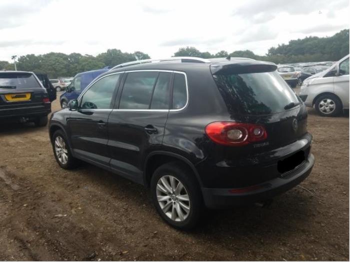 Volkswagen Tiguan 1.4 TSI 16V 4Motion Sloopvoertuig (2008, Zwart)