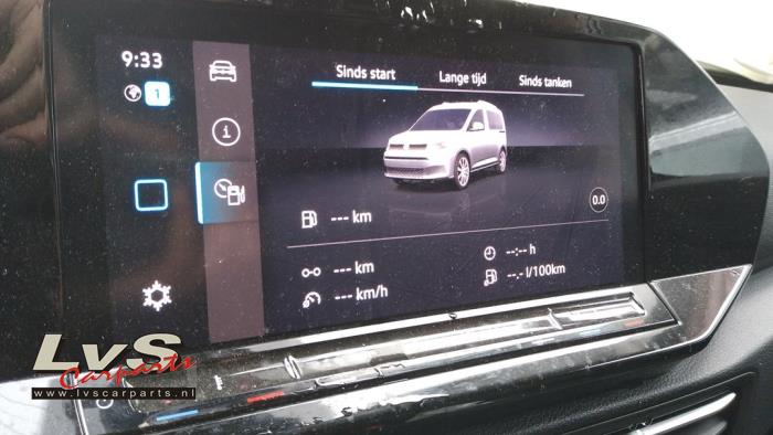 Volkswagen Caddy Cargo V 2.0 TDI BlueMotionTechnology Sloopvoertuig (2022, Grijs)