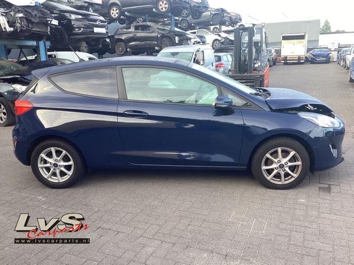Ford Fiesta 7 1.0 EcoBoost 12V 100 Sloopvoertuig (2018, Blauw)