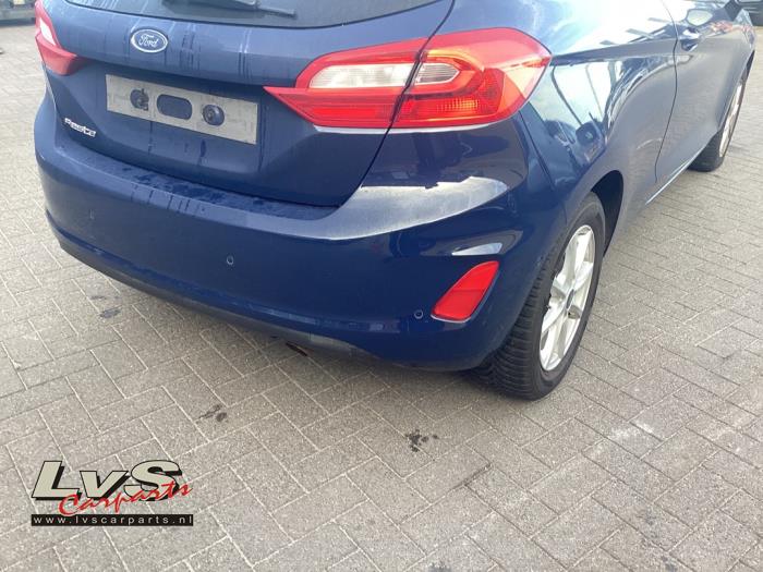 Ford Fiesta 7 1.0 EcoBoost 12V 100 Sloopvoertuig (2018, Blauw)
