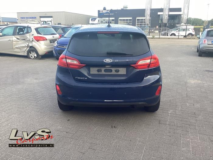 Ford Fiesta 7 1.0 EcoBoost 12V 100 Sloopvoertuig (2018, Blauw)
