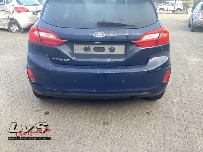 Ford Fiesta 7 1.0 EcoBoost 12V 100 Sloopvoertuig (2018, Blauw)